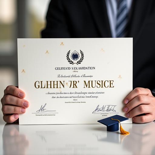 Musikprüfung Zertifikat
